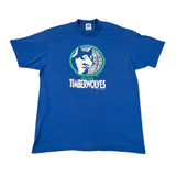 Vintage 90's Minnesota Timberwolves Logo 7 T-Shirt