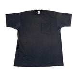Vintage 90's Munsingwear USA-Made Black Pocket T-Shirt