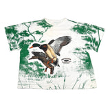 T-shirt with a duck design on a white background
