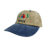Vintage 90's Naples Sailboat Embroidered Two-Tone Dad Hat