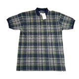Vintage 90's Nautica Plaid Polo Shirt