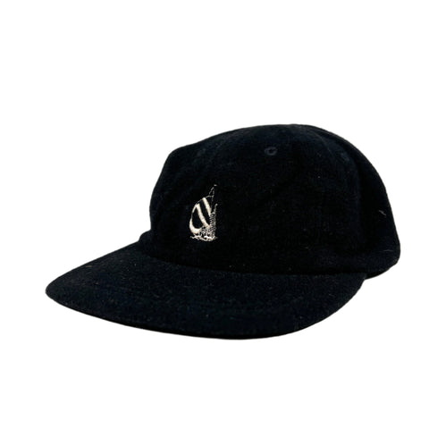 Vintage 90's Nautica Sailing Black Fleece Sample Hat