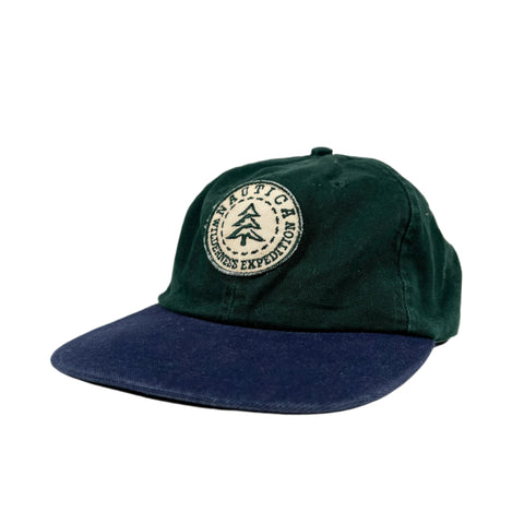 Vintage 90's Nautica Wilderness Expedition Outdoors Sample Hat