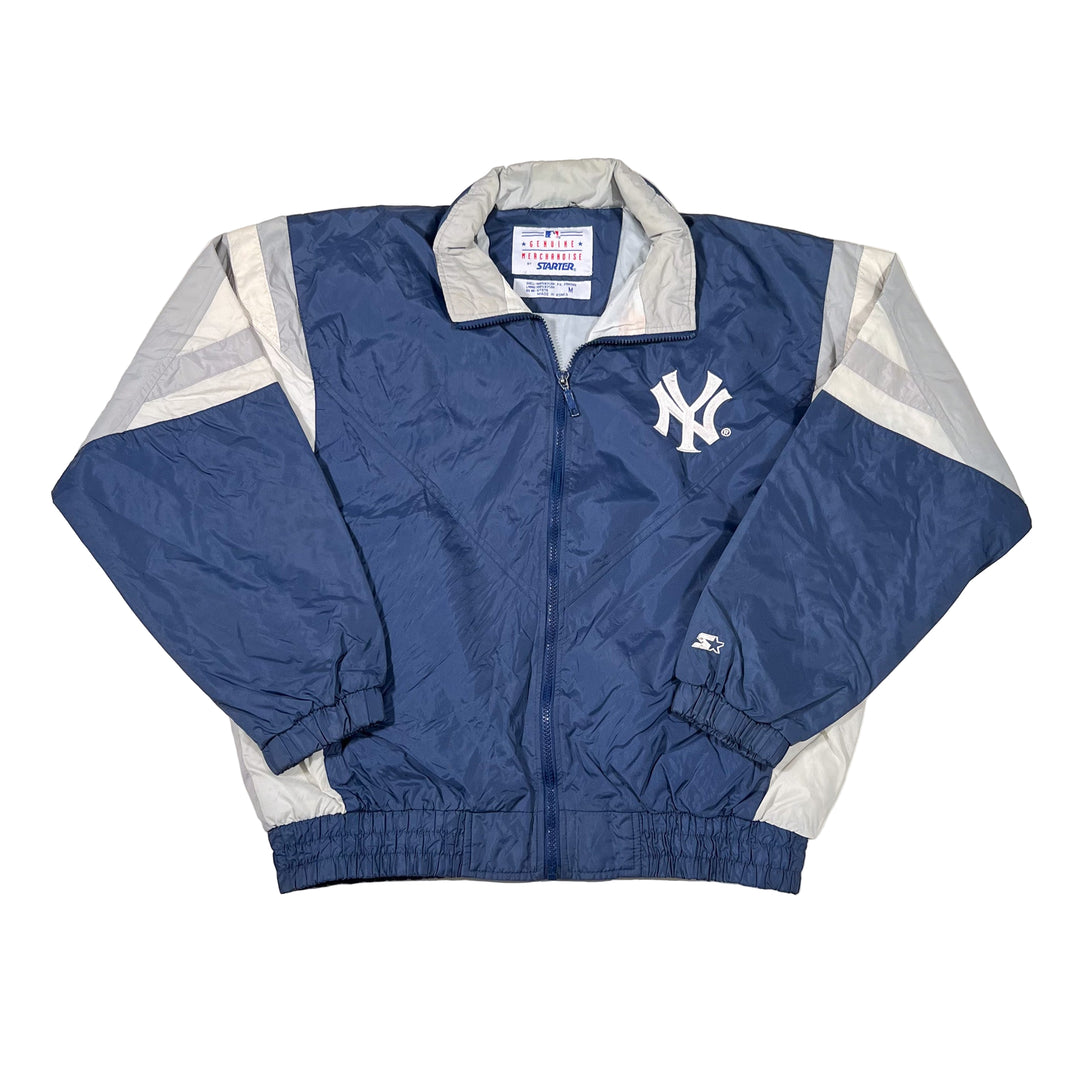 Vintage 90's New York Yankees Windbreaker Starter Jacket