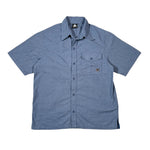 Vintage 90's Nike ACG Blue Micro-Check Button-Up Shirt
