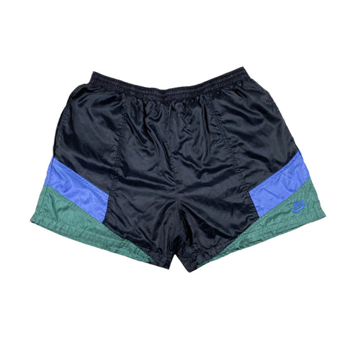 Vintage 90's Nike Color Block Swishy Shorts