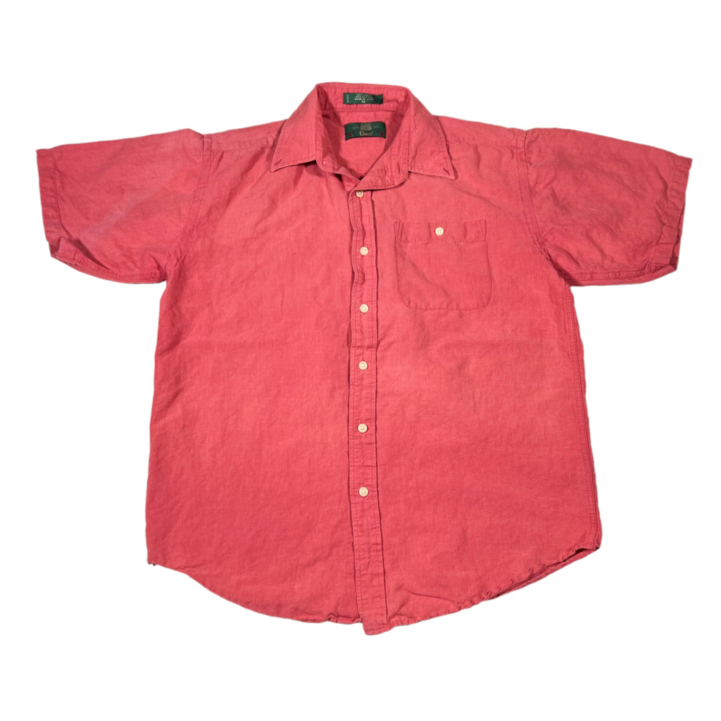 Vintage 90's Orvis Linen-Cotton Short Sleeve Shirt – CobbleStore Vintage