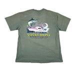 Vintage 90's Outer Limits Sportfishing Graphic Pocket T-Shirt