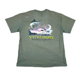 Vintage 90's Outer Limits Sportfishing Graphic Pocket T-Shirt