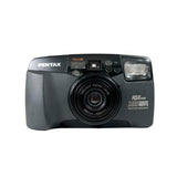 Pentax camera on a white background