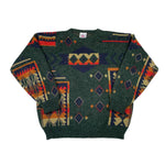 Vintage 90's Peter Jon Aztec Crewneck Sweater
