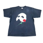 Vintage 90's Phantom of the Opera Mask & Rose Graphic T-Shirt