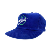 Vintage 90's Philip Morris Blues Cigarette Corduroy Hat