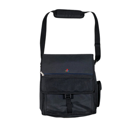 Vintage 90's Playstation Console Carrying Case Messenger Bag