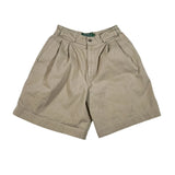 Vintage 90's Polo Country Women's Pleated Shorts