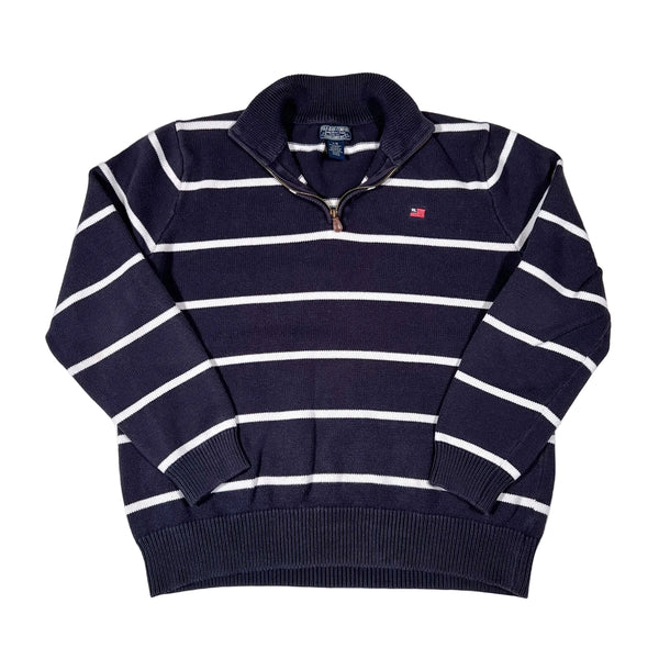 Vintage 90's Polo Jeans Co. Ralph Lauren Striped Quarter Zip