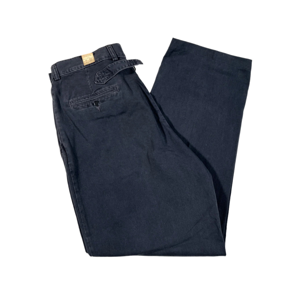 Vintage 90's Polo RRL Buckleback Trouser Pants – CobbleStore Vintage