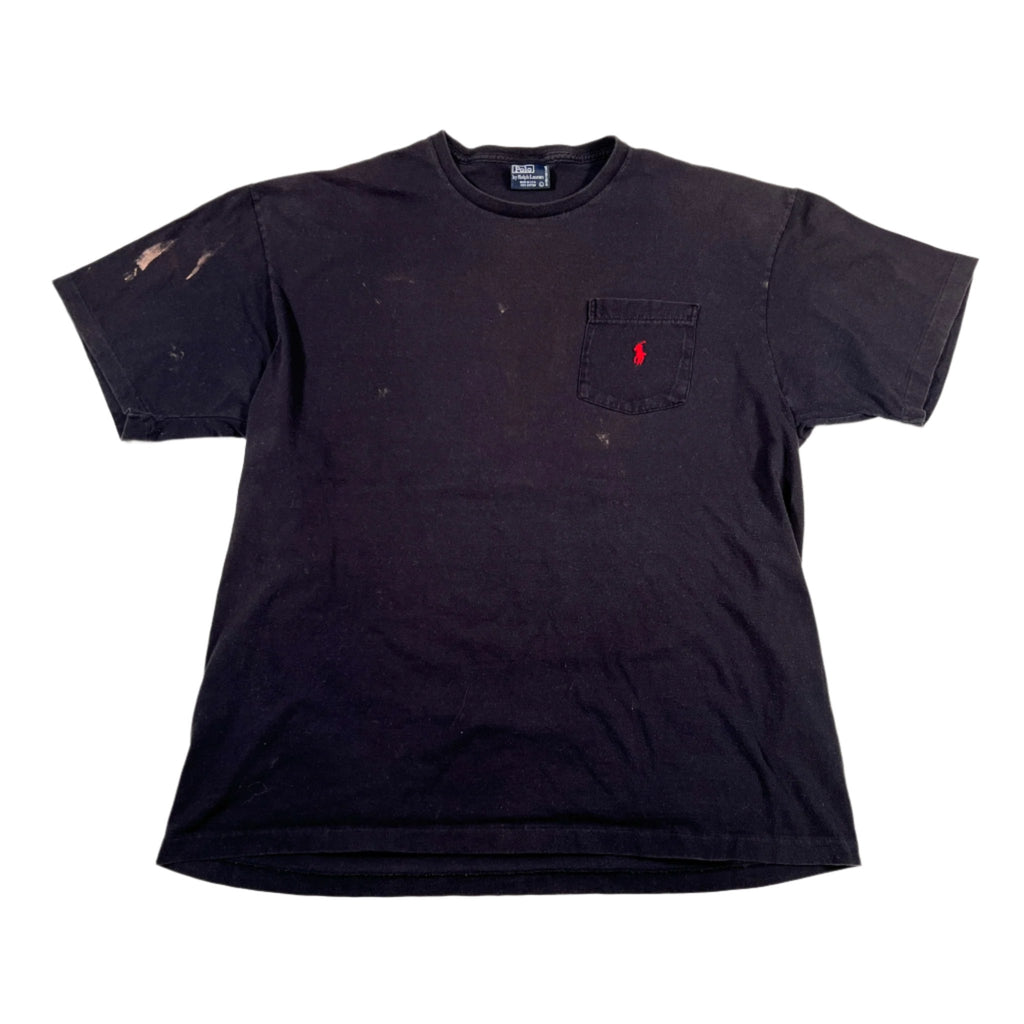 Vintage 90 s Polo Ralph Lauren Distressed Pocket T Shirt