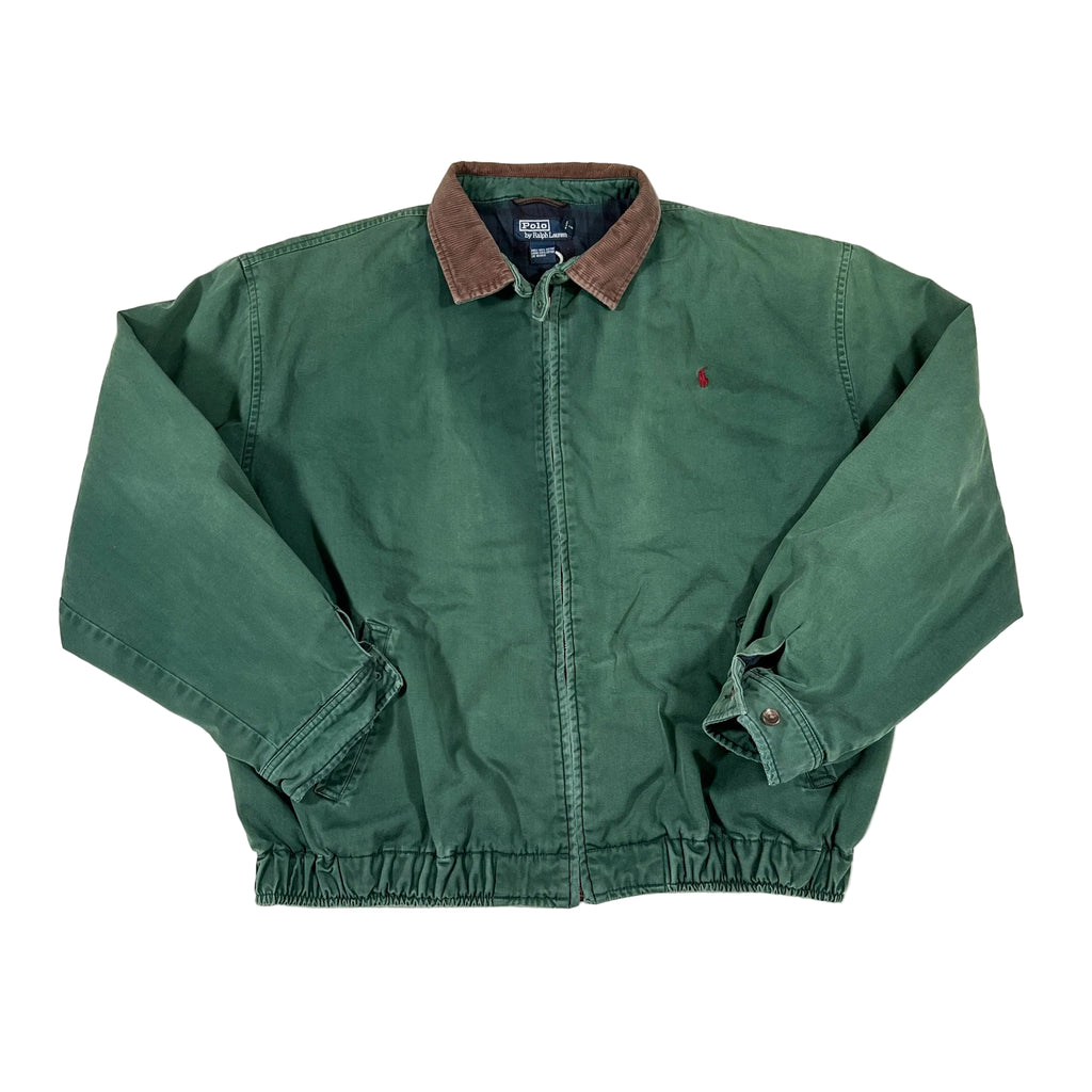 90s Polo by Ralph Lauren Harrington G9型 Vintage 90's Polo Ralph Lauren Green Harrington Jacket
