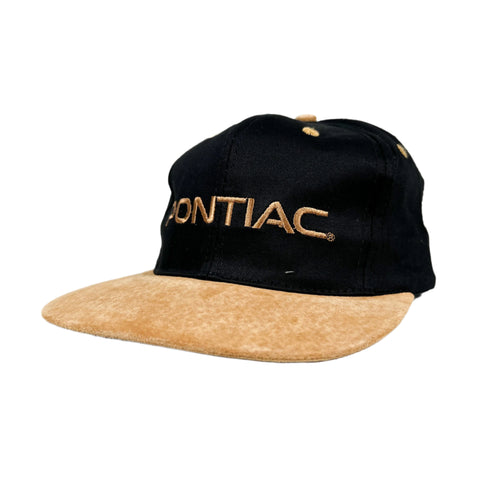 Vintage 90's Pontiac Excitement Suede Brim Hat