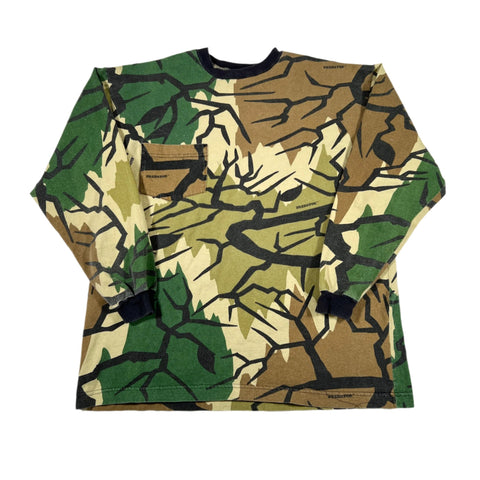 Vintage 90's Predator Camo Long Sleeve Pocket T-Shirt