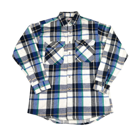 Vintage 90's Private Property Heavy Cotton Flannel Shirt