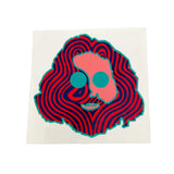 Vintage 90's Psychedelic Jerry Garcia Face Sticker