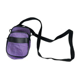 Vintage 90's Purple Nylon 2 Pocket Crossbody Camera Bag