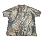 Vintage 90's Realtree Hardwoods Camo Duxbak Polo Shirt