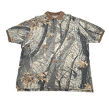 Vintage 90's Realtree Hardwoods Camo Duxbak Polo Shirt