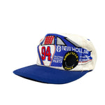 Vintage 90's Ron Barfield NASCAR Autographed Hat