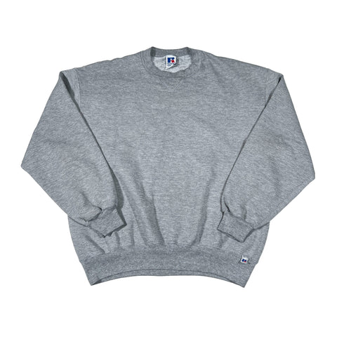 Gray sweatshirt on a white background