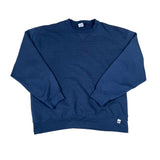 Blue sweatshirt on a white background