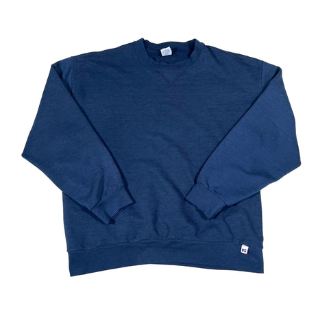 Blue sweatshirt on a white background