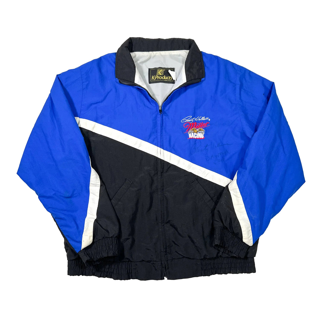 Vintage 80's MTV Music Television Satin Coaches Jacket