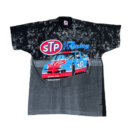Vintage 90's STP Racing All Over Print T-Shirt