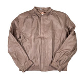 Brown jacket on a white background