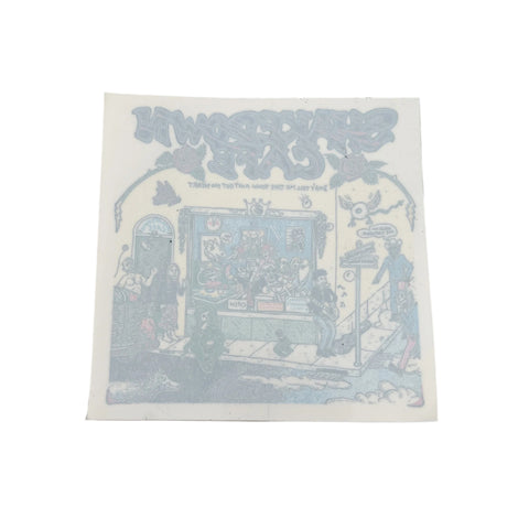 Vintage 90's Shakedown Café Grateful Dead Window Sticker