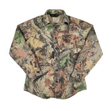 Vintage 90's Silent Advantage Timber Camo Button-Up Shirt