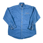 Vintage 90's St. Louis Rams Denim Shirt