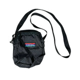 Vintage 90's TEK Black Nylon Mini Shoulder Bag Crossbody Pouch