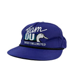 Vintage 90's Team DU Ducks Unlimited Purple Rope Hat