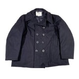 Vintage 90's USN Navy Wool Pea Coat Jacket