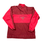 Vintage 90's Unionbay Two-Tone Maroon Mock Neck Sweatshirt