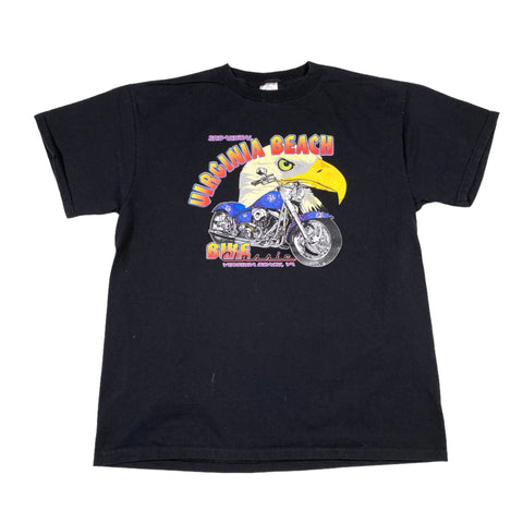 Vintage 90's Virginia Beach Bike Classic Motorcycle T-Shirt