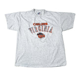 Vintage 90's Virginia Cavaliers Logo Athletic Gray T-Shirt