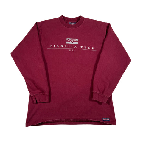 Vintage 90's Virginia Tech Jansport Long Sleeve T-Shirt