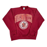 Red 'Virginia Tech' sweatshirt with logo on a white background
