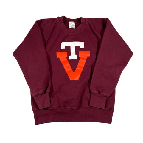 Vintage 90's Virginia Tech VT Crewneck Sweatshirt