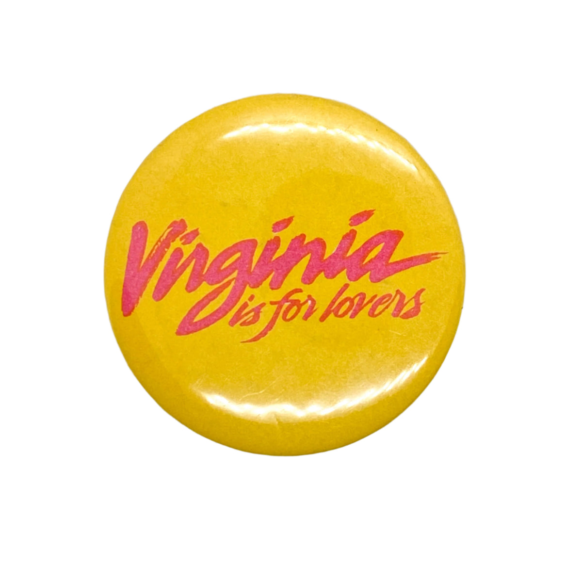 Vintage 90's Virginia is for Lovers Button – CobbleStore Vintage